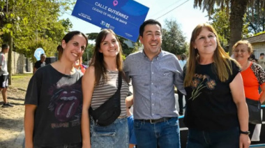 Una nueva obra clave para la conectividad en Malvinas Argentinas: calle Gutiérrez