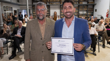 Juan Eslaiman fue destacado como Gestor Cultural Bonaerense