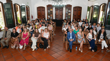 Julio Zamora acompañó la jornada de presentación de programas de articulación entre el Servicio Local y los ámbitos educativos