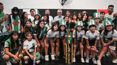 Julio Zamora acompañó el cierre de la Liga de Fútbol Infantil del Municipio de Tigre