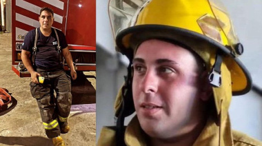 Atropellaron a cuatro bomberos que apagaban un incendio y uno de ellos murió