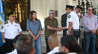 En el Día de la Policía, Julio Zamora reconoció el trabajo y la vocación de servicio de efectivo de la Provincia de Buenos Aires