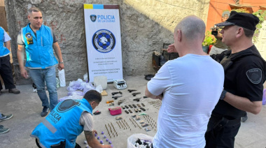 Golpe al narcotráfico en la 1-11-14. La Policía de la Ciudad secuestró más de 27 mil dosis de drogas, detuvo a 5 personas y cerró tres búnkers