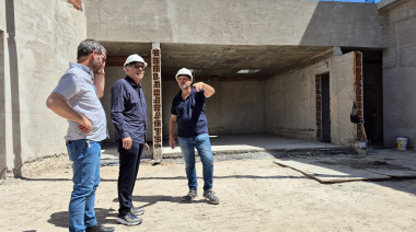 Cultura: avanza la construcción del futuro Teatro Municipal de El Talar