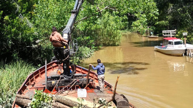 El Municipio de Tigre avanza con obras y tareas de mantenimiento en distintos puntos del Delta