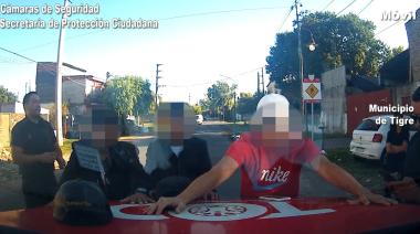 Un individuo fue aprehendido por violentar un domo de seguridad municipal en la vía pública