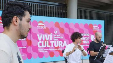 Comenzó la agenda de verano “Viví Cultura” en San Martín