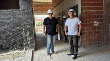 Julio Zamora recorrió los avances en el Hospital de Alta Complejidad para Adultos del Municipio de Tigre