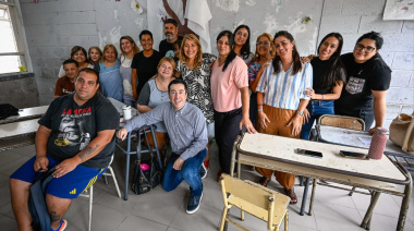 Nardini reafirma su compromiso con la educación pública a días del inicio de clases