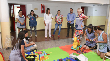 Dique Luján: el Municipio de Tigre continúa trabajando en el fortalecimiento de la primera infancia