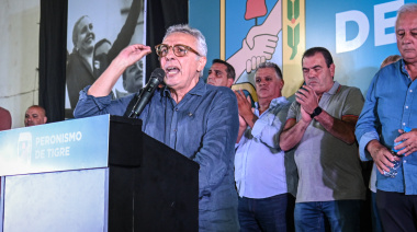 Julio Zamora: “Nos pueden robar una casa, nos  pueden robar un sello, pero no nos pueden robar nuestro corazón peronista”