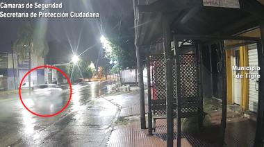 Manejaba en estado de ebriedad y colisionó contra una estación de servicio en General Pacheco 