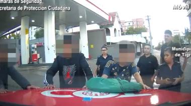 Fueron detectados intentando robar una moto en pleno Tigre centro y quedaron detenidos