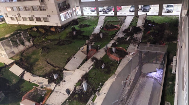 La Ciudad les garantiza alojamiento a los vecinos evacuados tras el derruumbe en Parque Patricios