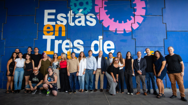 Tres de Febrero, Ausol y Sika inauguraron un mural que representa la identidad cultural del municipio