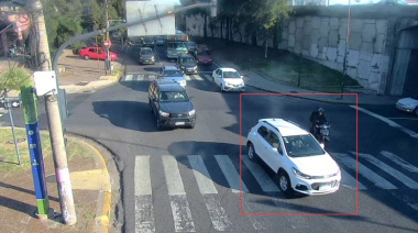 Vicente López: chocaron en moto y fueron asistidos gracias a un Punto Seguro