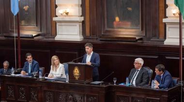 El gobernador Axel Kicillof dio inicio al período de sesiones ordinarias 2026