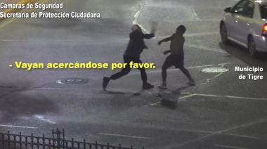 Riña y detenciones en Tigre: individuos confrontaron a golpes en plena avenida
