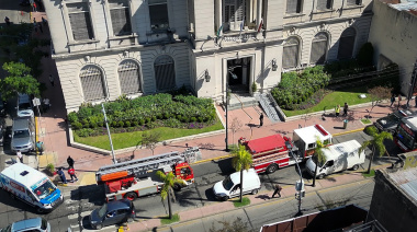 El Sistema de Protección Ciudadana de Tigre ejecutó un exitoso simulacro de evacuación en el centro de la ciudad