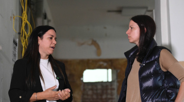 Vicente López: Soledad Martínez presentó las obras del nuevo laboratorio de bacteriología en el Hospital Houssay