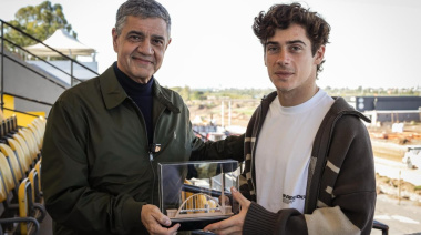 El sueño de la F1 en la Ciudad: Jorge Macri y Franco Colapinto recorrieron las obras del nuevo Autódromo