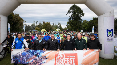 Bike Fest: Nardini compartió la 6ta edición del evento que reúne deporte y vida saludable