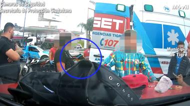 Siniestro vial culminó con un impactante descubrimiento: los involucrados portaban un arma y estupefacientes