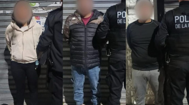“Perdimos jefe, ya fue”. La Policía de la Ciudad detuvo a tres delincuentes, uno de ellos peruano y con condenas por robo, cuando intentaban robar un local en Floresta