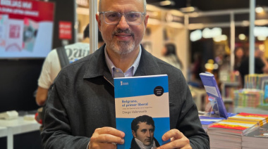 Con prólogo de Milei, Valenzuela presenta “Belgrano, el primer liberal” en la Feria del Libro
