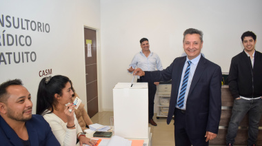 Marcos Vilaplana se impuso con un amplio respaldo en el Colegio de Abogados