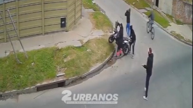 José León Suárez: el robo de una moto en segundos que alarma a vecinos