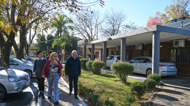 Gestión municipal: Julio Zamora supervisó trabajos los CAFyS de Almirante Brown y Benavídez