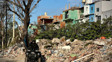 Villa 31: la Ciudad demolió una construcción que levantaban de noche pese a que está prohibido​