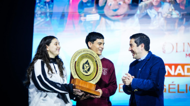 Nardini inauguró la 3ra edición de las Olimpiadas Malvinenses