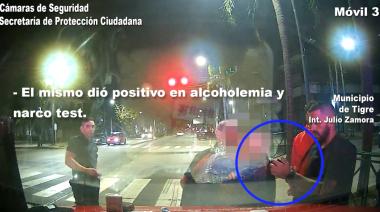 Manejaba alcoholizado, bajo los efectos de drogas y se dio a la fuga: quedó detenido