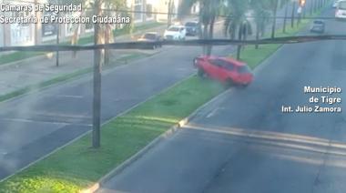 Imprudencia, vuelco y heridos en General Pacheco: rápida respuesta del Sistema de Protección Ciudadana de Tigre