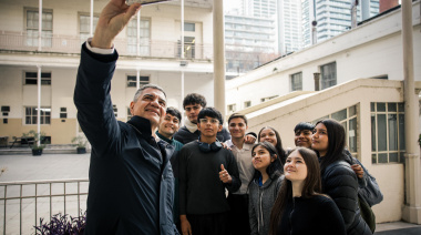 La Ciudad ya terminó más de 100 obras de renovación integral en escuelas y pone en valor el histórico colegio Otto Krause