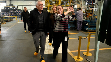 En Benavídez, Julio Zamora visitó la empresa Romet S.A y ratificó el compromiso del Municipio de Tigre con el sector productivo industrial