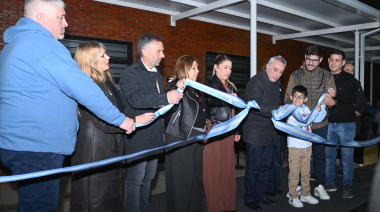 Julio Zamora inauguró el nuevo auditorio de Ricardo Rojas: "Esto forma parte de una política de Estado para llevar la cultura a cada rincón de Tigre"