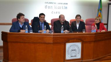Debate sobre boleta única y autonomía municipal en San Martín: Posse, Abad Y Garciarena destacaron la necesidad de mejorar la calidad democrática