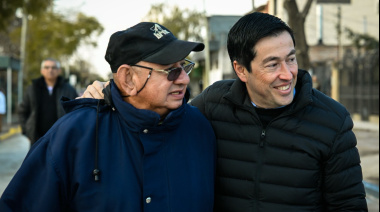 Nardini: “Nosotros creemos que el camino del desarrollo es la obra pública”