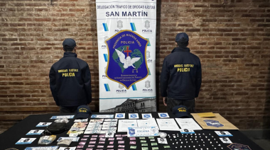 Tres narcos detenidos en El Libertador tras una denuncia anónima de vecinos