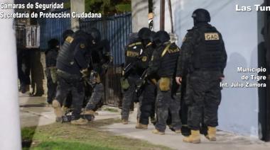 Tres allanamientos en simultáneo: la Policía de la Provincia de Buenos Aires detuvo a un narcotraficante en Las Tunas