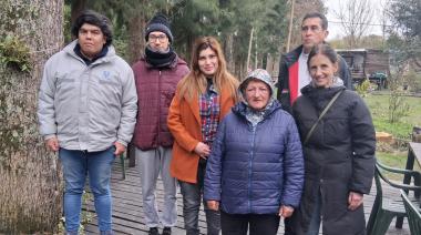Recorrida de Ángela Ríos por el Delta: vecinos plantearon sus principales preocupaciones