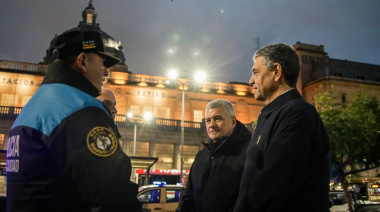 Megaoperativo en los accesos a la Ciudad: desplegaron más de 1.100 policías en estaciones, autopistas y puentes
