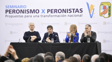 Kicillof volvió a apuntar contra Milei y llamó al peronismo a “construir una alternativa política”