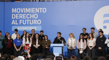 Kicillof lanzó la juventud del MDF en San Martín y volvió a marcar su proyecto como alternativa a Milei