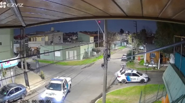 Persecución y tiroteo en El Palomar: vecinos grabaron el operativo desde sus casas