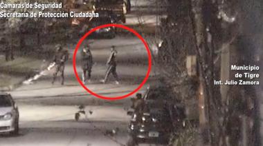 Ocasionó destrozos en la vía pública, fue detectado por las cámaras y aprehendido por el COT