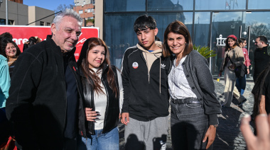 Con motivo de incentivar la participación de los jóvenes en Tigre, el Municipio realizó el festival “Voces, Derechos y Trayectorias”